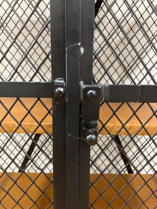 Knot antiques (ノットアンティークス) キャビネット ブラック 28 5段 CAGO LOCKER 80cm