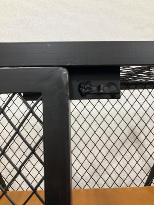 Knot antiques (ノットアンティークス) キャビネット ブラック 28 5段 CAGO LOCKER 80cm