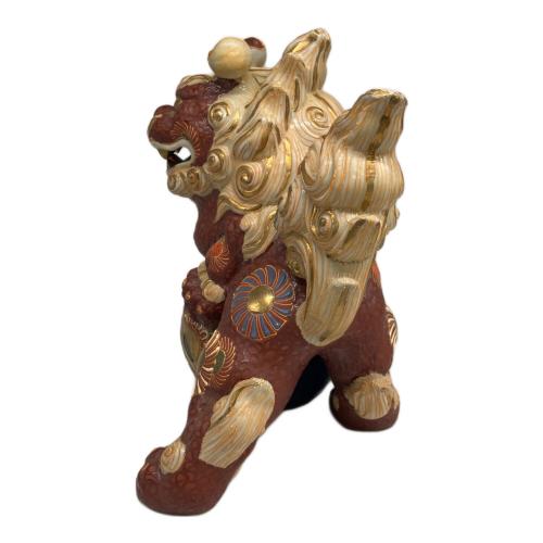 九谷焼 (クタニヤキ) シーサー置物