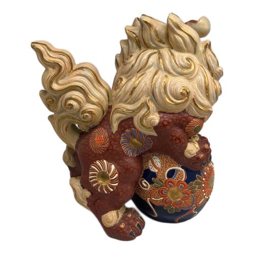 九谷焼 (クタニヤキ) シーサー置物