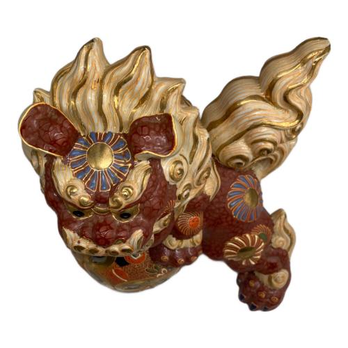 九谷焼 (クタニヤキ) シーサー置物