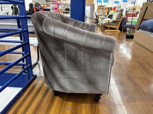 VINCENT (ヴィンセント) チェスターフィールドソファ ベージュ ● 2人掛け ファブリック