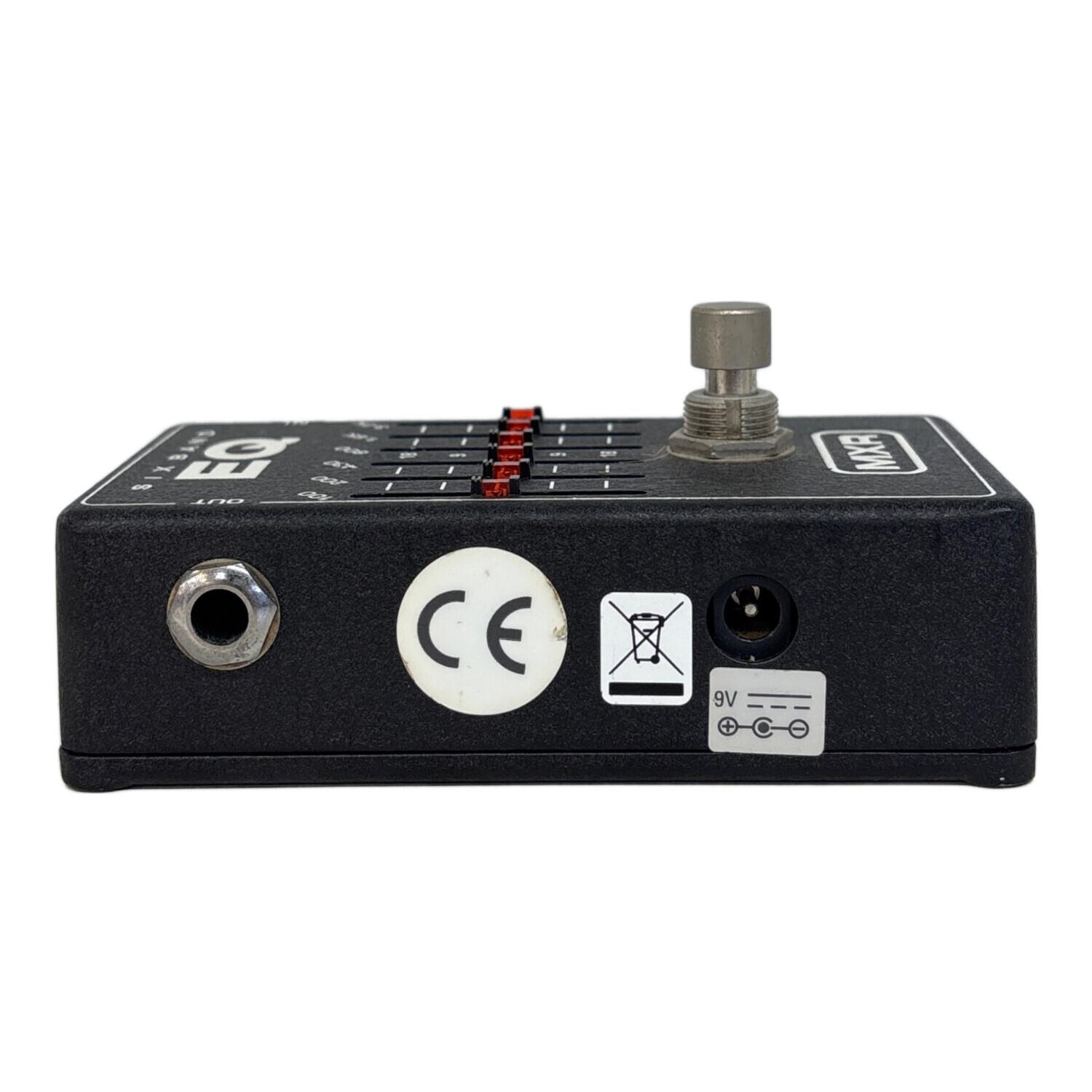 MXR 6バンドイコライザー MXR SIX BAND イコライザー MXR 6バンドイコライザー 旧モデル