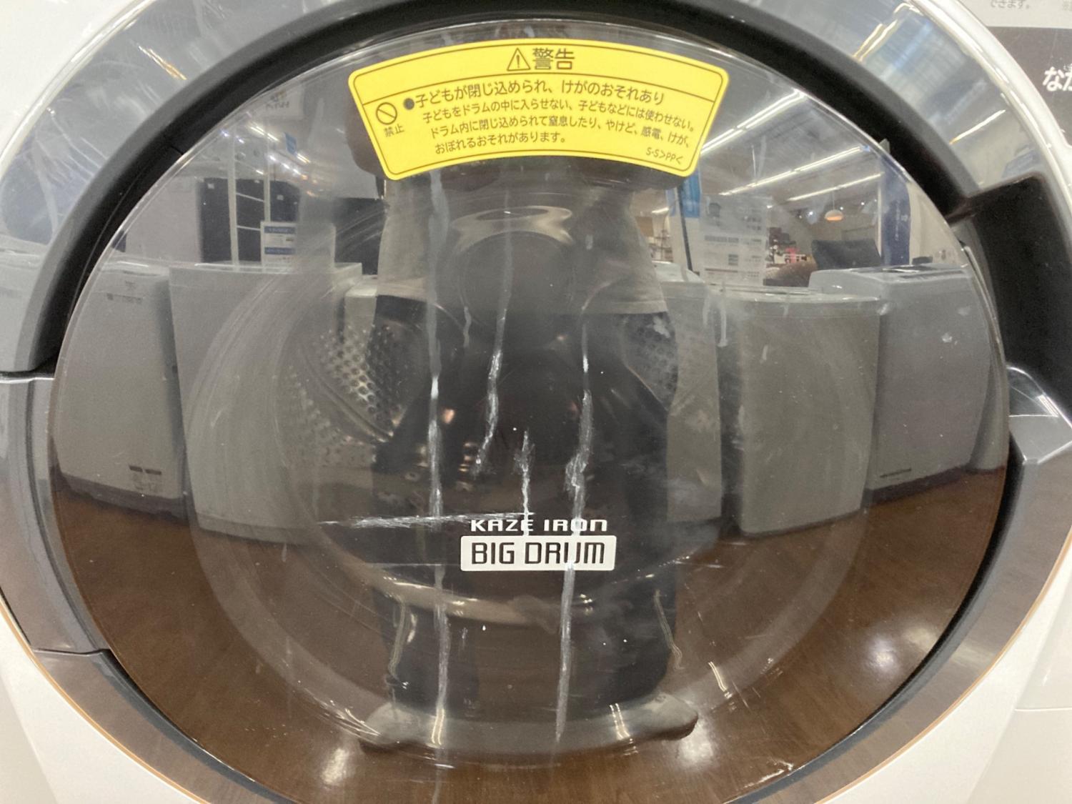 HITACHI (ヒタチ) ドラム式洗濯乾燥機 BD-SG100CL 2019年製