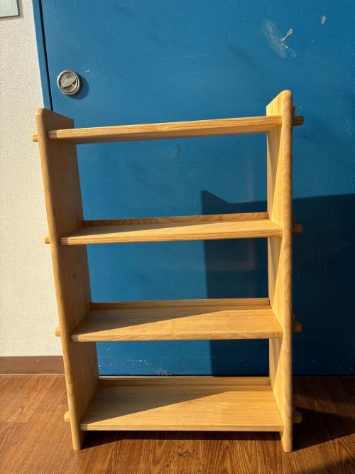 Oak Village (オークヴィレッジ) kigumi シェルフ ナチュラル @ 3段