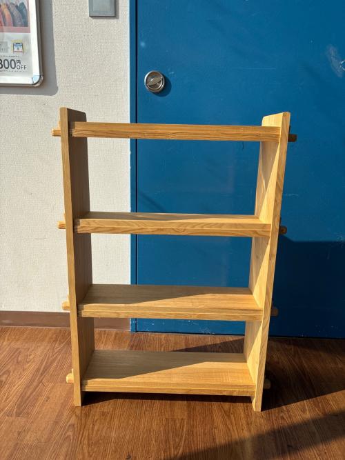 Oak Village (オークヴィレッジ) kigumi シェルフ ナチュラル @ 3段