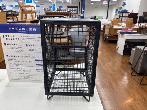 LIFE FURNITURE (ライフファニチャー) メッシュBOX ブラック