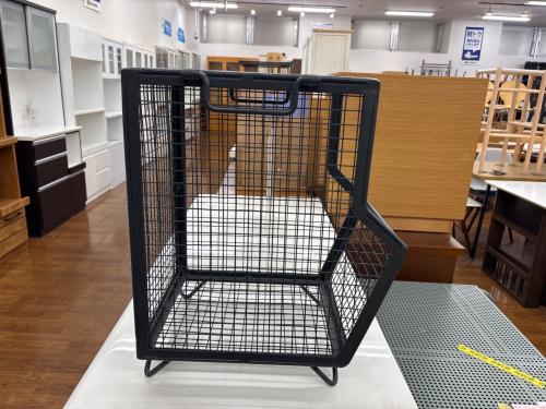 LIFE FURNITURE (ライフファニチャー) メッシュBOX ブラック