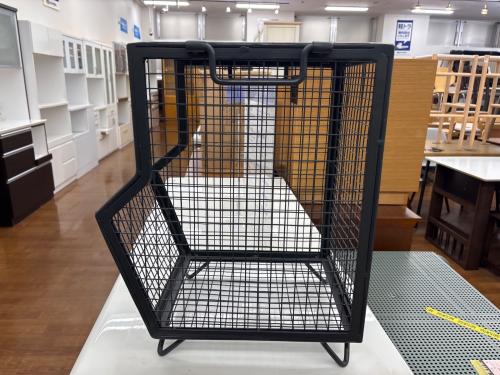 LIFE FURNITURE (ライフファニチャー) メッシュBOX ブラック