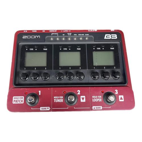 ZOOM (ズーム) マルチエフェクター B3