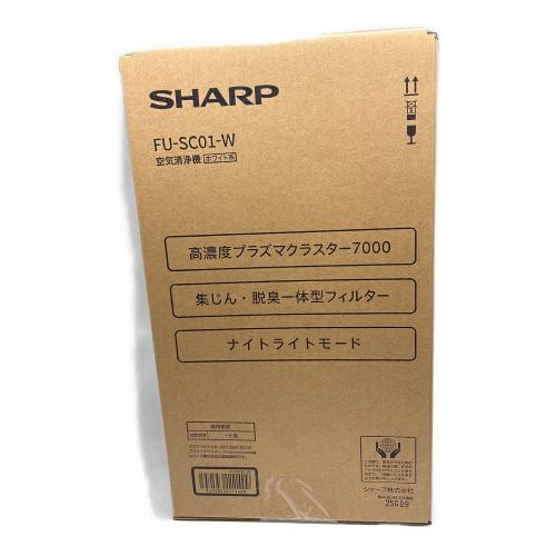 SHARP (シャープ) 空気清浄機 FU-SC01-W 程度A