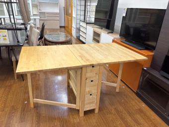 IKEA (イケア) バタフライテーブル ナチュラル ノールデン