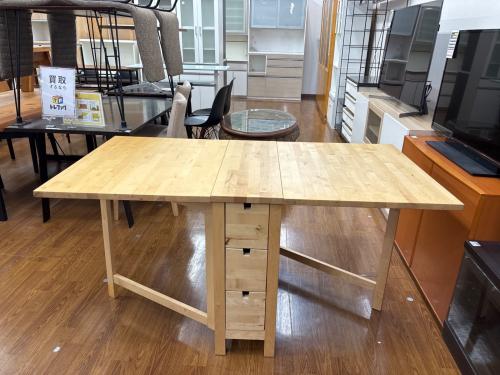 IKEA (イケア) バタフライテーブル ナチュラル ノールデン
