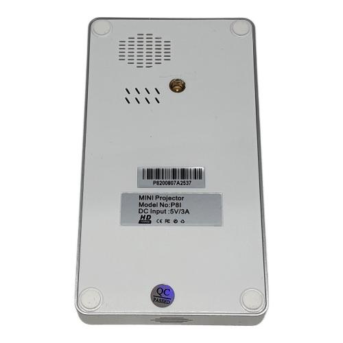 PTVDISPLAY ミニプロジェクター P8I