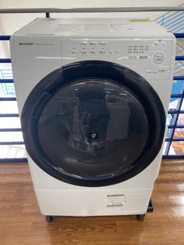 SHARP (シャープ) ドラム式洗濯乾燥機 7.0kg ES-S7H-WR 2023年製 輸送