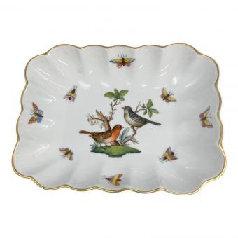 Herend (ヘレンド) スクエアプレート ロスチャイルドバード