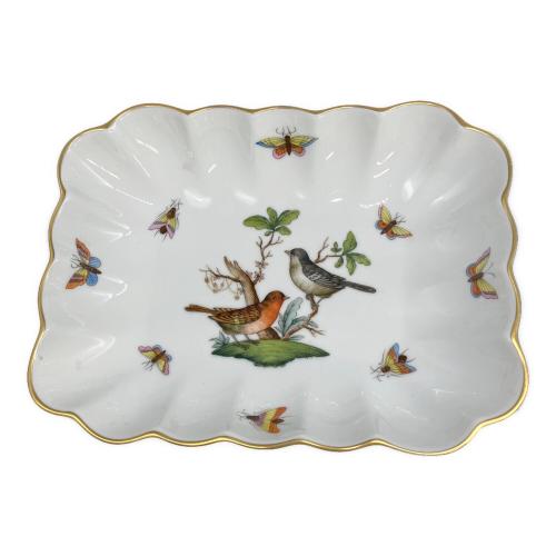 Herend (ヘレンド) スクエアプレート ロスチャイルドバード