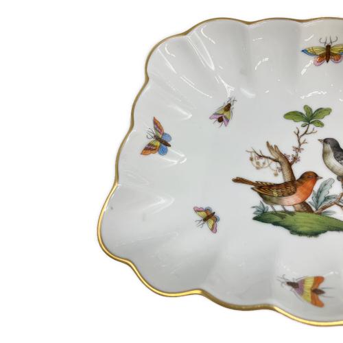 Herend (ヘレンド) スクエアプレート ロスチャイルドバード