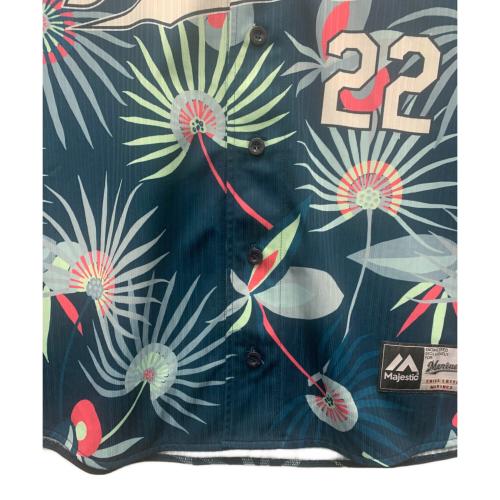 千葉ロッテマリーンズ (チバロッテマリーンズ) BILLABONGデザイン・サマーレプリカユニフォーム（2018） 背番号22 田村 龍弘