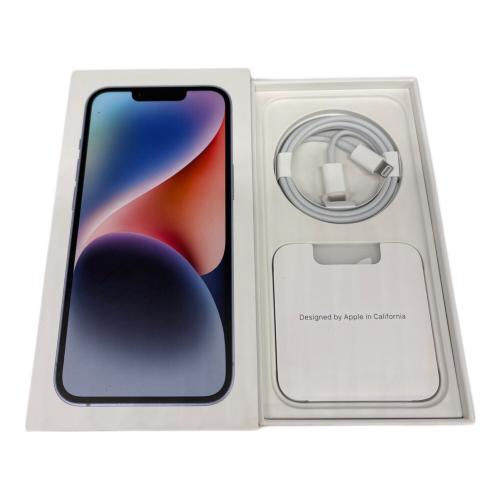 Apple (アップル) iPhone14 画面キズ有 MPWN3J/A サインアウト確認済 359203505978764 ○ SIM FREE 256GB バッテリー:Bランク(82%) Blancco社データ消去済み