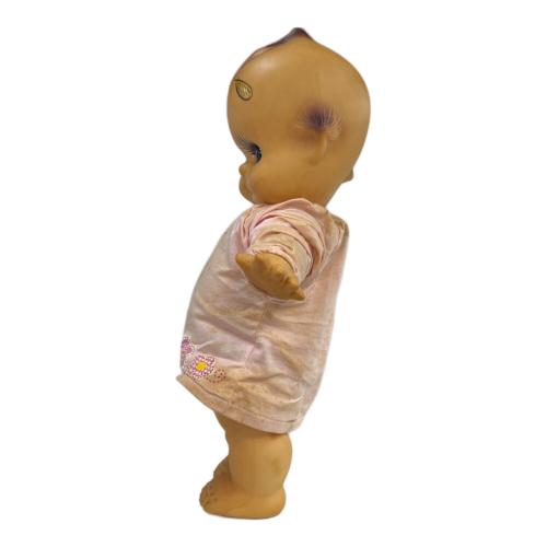 レトロ ソフビ キューピー人形 緑羽