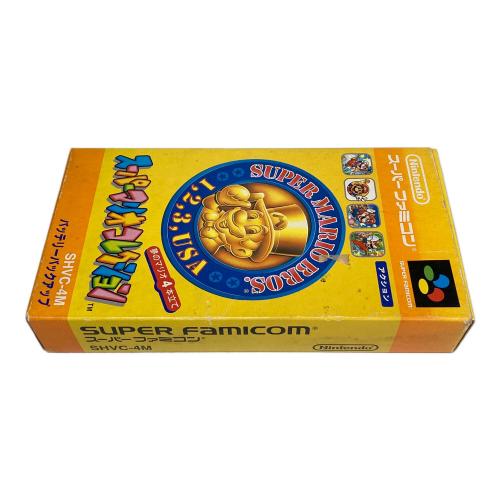 スーパーファミコン用ソフト 開封品 箱取説付きセット スーパーマリオ