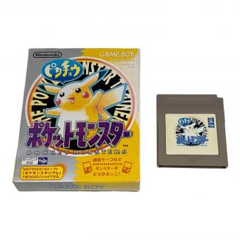 ゲームボーイ用ソフト ポケットモンスター ピカチュウ -