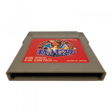 ポケットモンスター赤 ゲームボーイ対応 ポケットモンスター赤 ゲームボーイ対応 ゲームボーイ用ソフト
