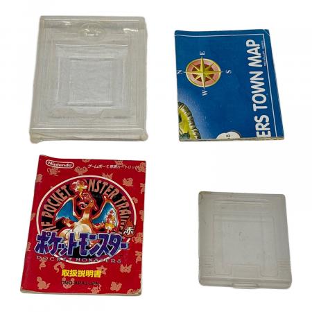 ゲームボーイ用ソフト 開封品 ポケットモンスター赤