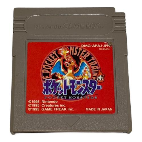 ゲームボーイ用ソフト 開封品 ポケットモンスター赤 -
