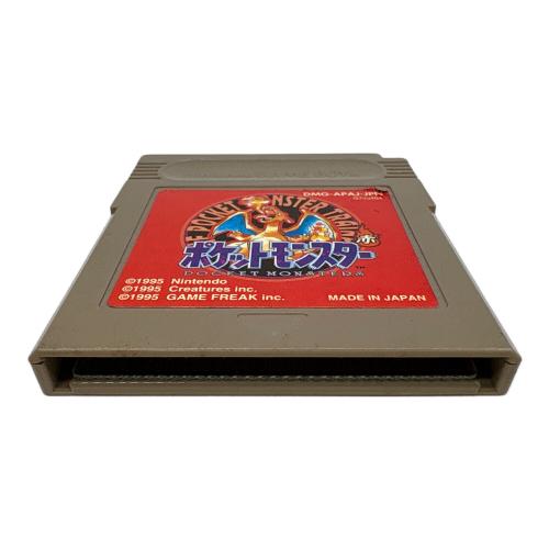 ゲームボーイ用ソフト 開封品 ポケットモンスター赤 -