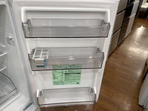 TOSHIBA (トウシバ) 2ドア冷蔵庫 GR-V15BS(W) 2024年製 153L