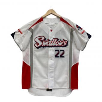 ZETT (ゼット) 東京ヤクルトスワローズ  背番号22 増渕 竜義 レプリカホームユニフォーム ホワイト ＃増渕