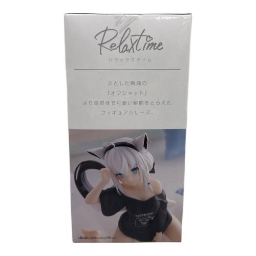 フィギュア ★1 【未開封】白上フブキ 「バーチャルYouTuber ホロライブ」 #hololive IF -Relax time-