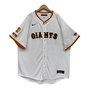 NIKE (ナイキ) 2025年シーズン セ・リーグチャンピオン・エンブレムレプリカホームユニホーム 読売ジャイアンツ 背番号2 吉川尚輝
