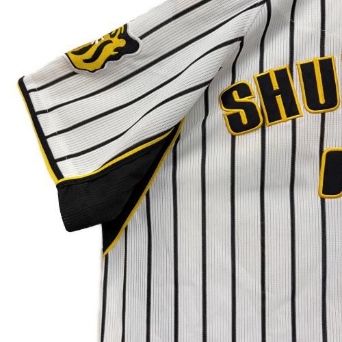 ☆プロフ内にてユニホーム販売中☆阪神タイガースユニくホーム　背番号無し 阪神タイガース ミズノ シャープ産業 ユニフォーム 復刻 当時 無地 背