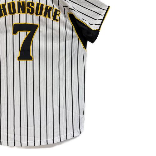 専用　阪神タイガース　ホーム　ユニフォーム　無字　L  サイズ 阪神タイガース メッシュユニフォーム L ブラック 背番号なし