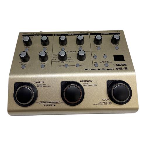 BOSS (ボス) マルチエフェクター VE-8 Acoustic Singer　