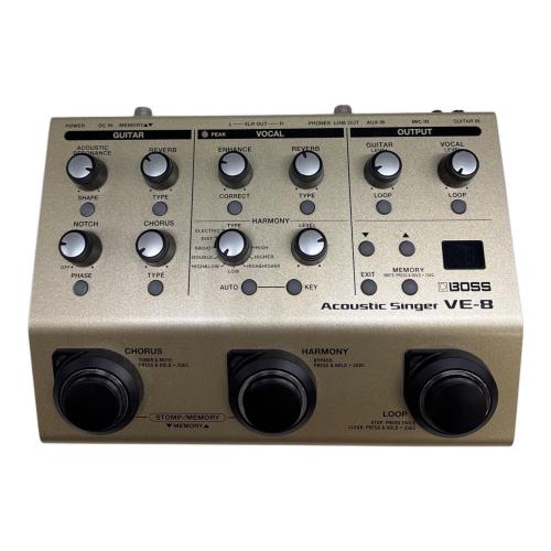 BOSS (ボス) マルチエフェクター VE-8 Acoustic Singer　