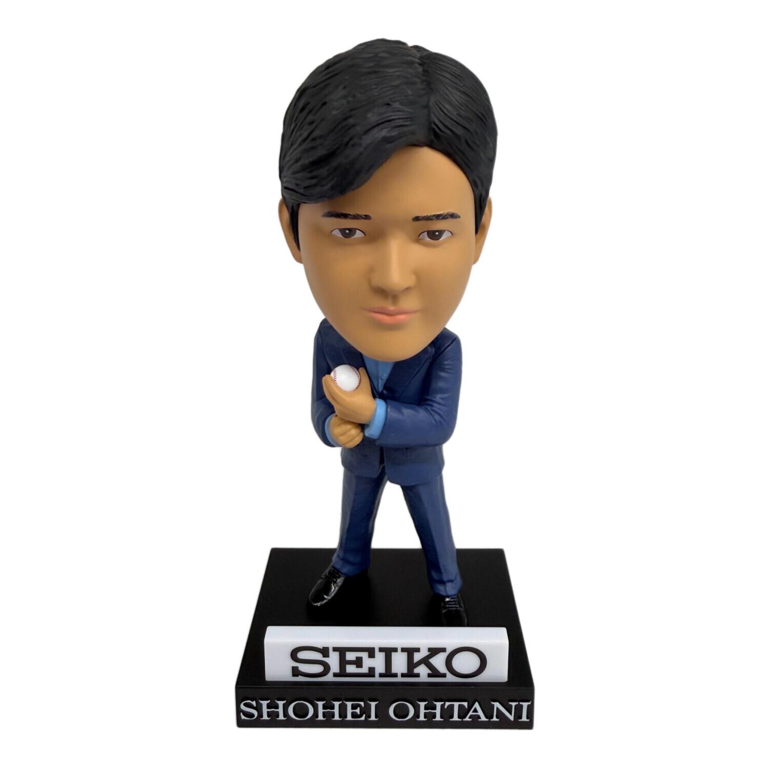 【大谷翔平ボブルヘッドフィギュア＋デジタル時計】非売品 MLB公式ライセンス ドジャース 大谷翔平 ボブルヘッド人形