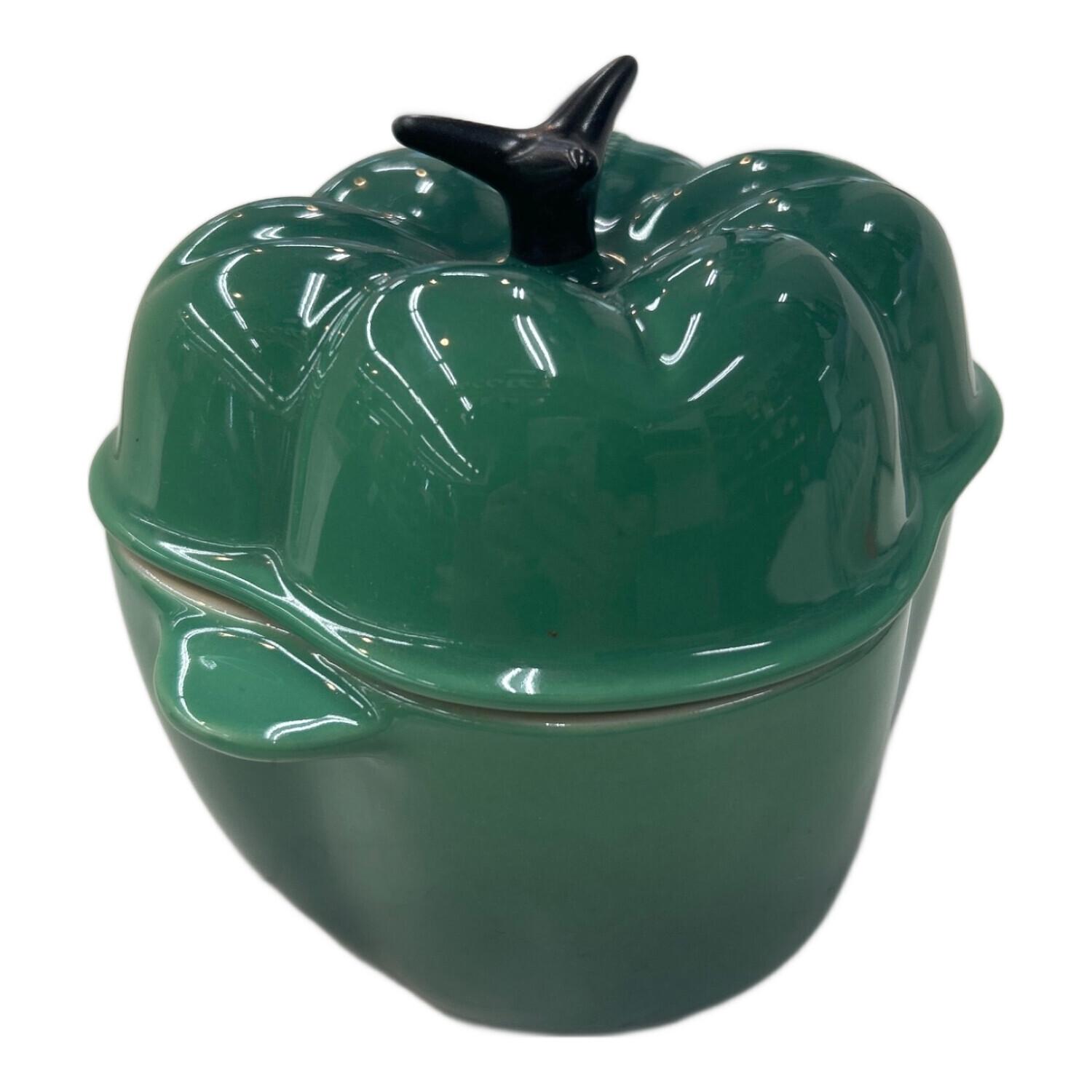 ル・クルーゼ　パプリカ　グリーン ル・クルーゼ パプリカ グリーン LE CREUSET (ルクルーゼ) 鍋 グリーン