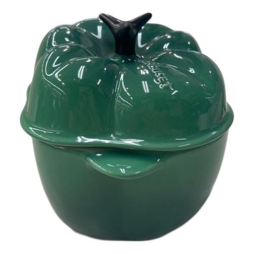 LE CREUSET (ルクルーゼ) 鍋 グリーン パプリカ