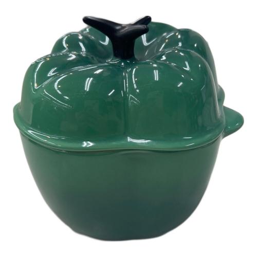 LE CREUSET (ルクルーゼ) 鍋 グリーン パプリカ