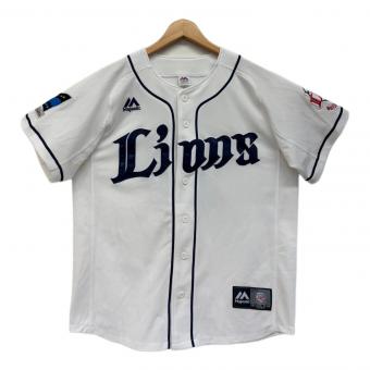 Majestic (マジェスティック) 埼玉西武ライオンズ 背番号10 森 友哉 レプリカホームユニフォーム  ホワイト