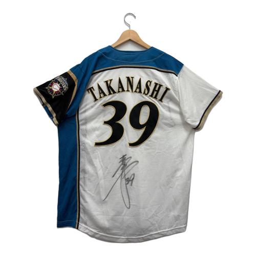日本ハムファイターズ レプリカ ユニフォーム 高梨裕稔選手サイン入り 39番 M 北海道日本ハムファイターズ 背番号39 高梨 裕稔 レプリカホーム