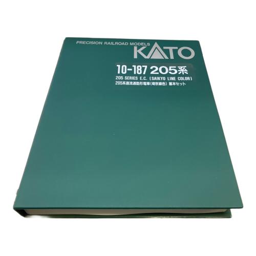 KATO (カトー) 10-187 205系埼京線色4両基本セット B Nゲージ