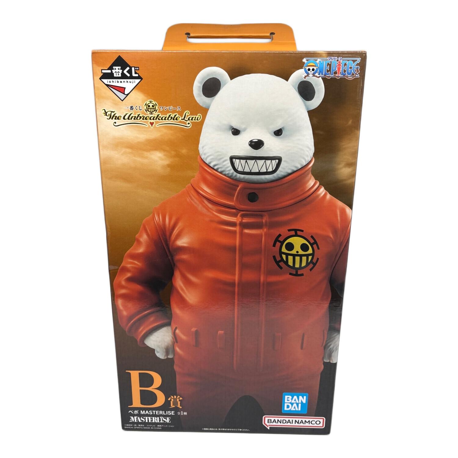 ワンピース一番くじ　B賞ベポフィギュア フィギュア 【未開封】一番くじ ONE PIECE The Unbreakable Law