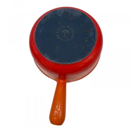 LE CREUSET (ルクルーゼ) ソースパン オレンジ 1.5L 18cm｜トレファク
