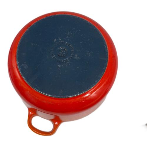 LE CREUSET (ルクルーゼ) 両手鍋 オレンジ 20cm 2.4L ココット・ロンド