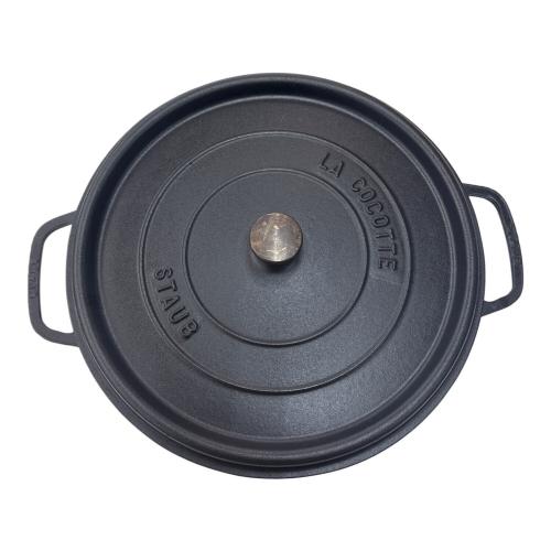 Staub (ストウブ) ピコ ココット ラウンド ブラック 32cm